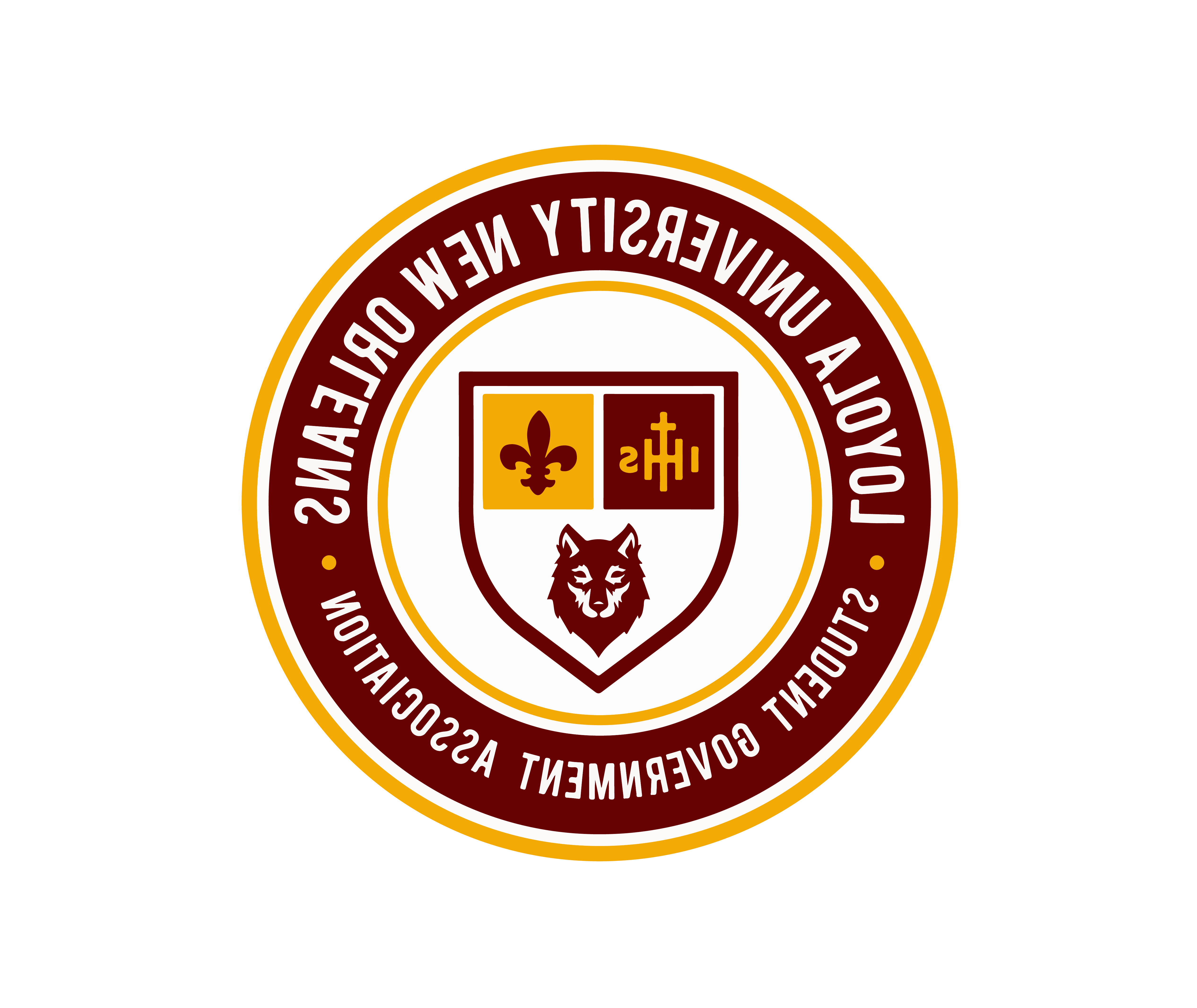 A photo of the Loyola SGA crest